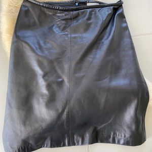 Leather Skirt